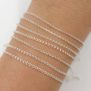 Shop Now  Silver Wheat Chains